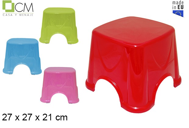 Banqueta infantil em cores sortidas