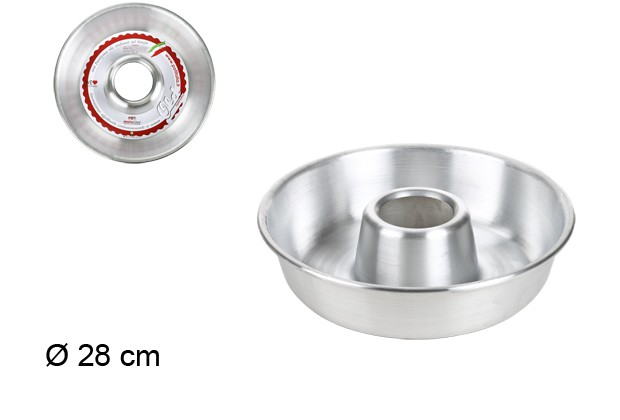 MOULE A BAVAROIS ALUMINIUM 28CM
