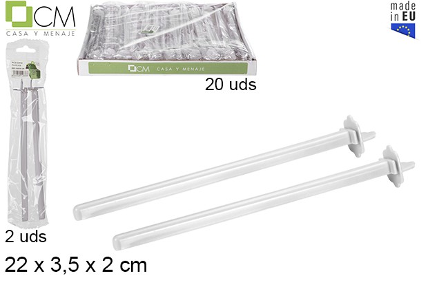 [102836] Pack 2 palos pájaro cortos 