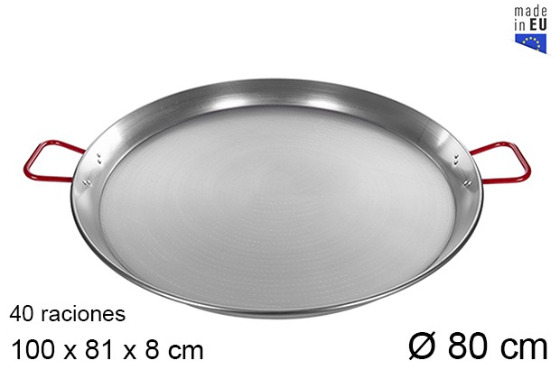 Paella pulida 80 cm - La ideal -