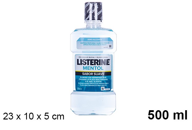 Listerine zero mouthwash soft mint
