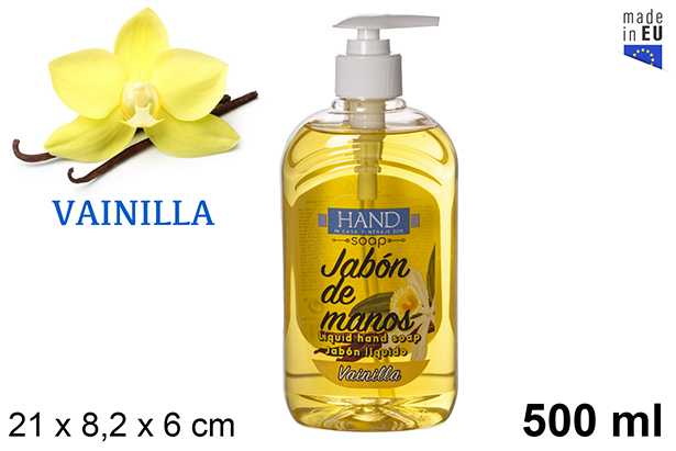 Jabón líquido de manos vainilla 500 ml