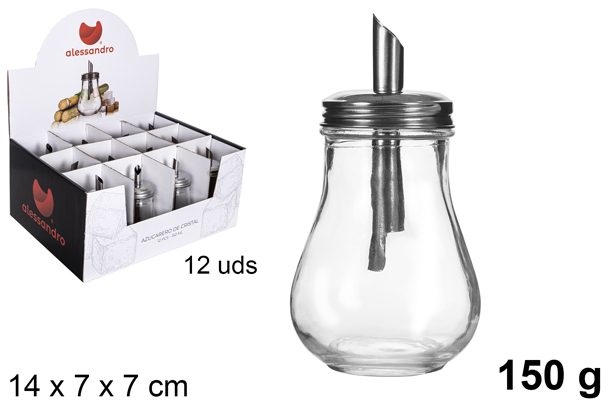 [106215] Crystal sugar bowl 150 grams