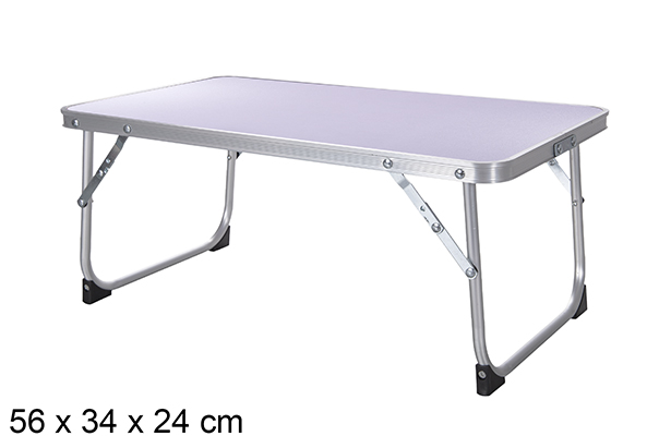 Small white folding table 56x34x24 cm