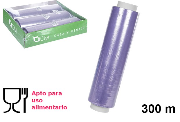 Filme stretch para alimentos 300 metros