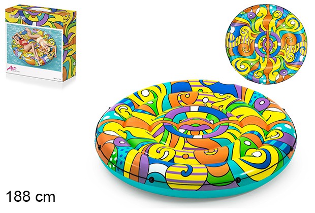 Pop inflatable island 188 cm