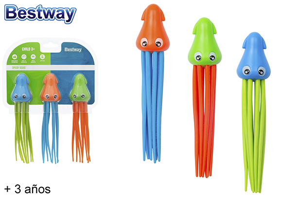 Pack 3 squid for diving Speedy Squid 