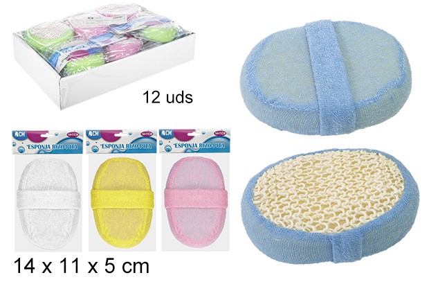 Esponja rizo-pita 14x11 cm