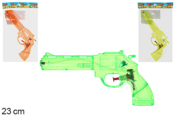 Pistola de água cores sortidas 23 cm