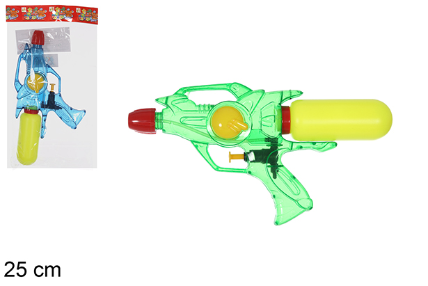 Pistola de agua colores surtidos 25 cm