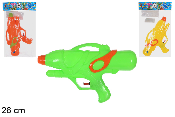 Pistola de água cores sortidas 26 cm