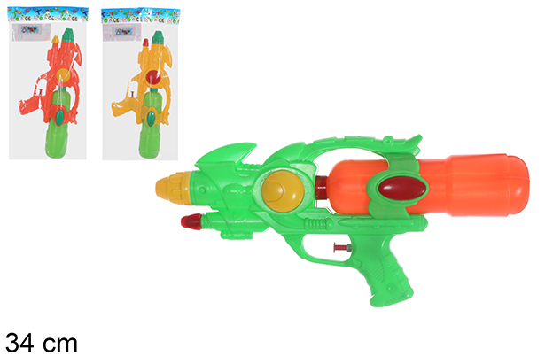 [108497] Pistola de água cores sortidas 34 cm