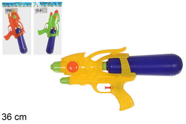 Pistola de água cores sortidas 36 cm