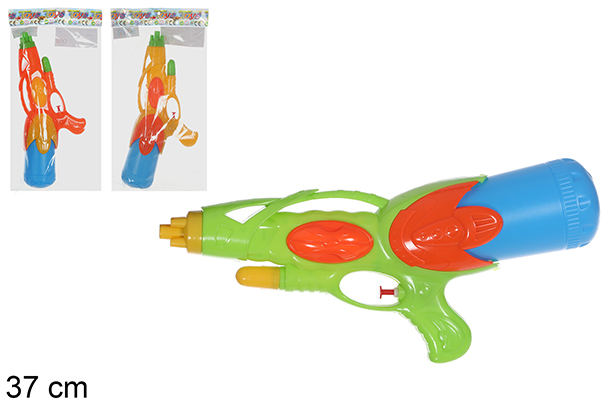 [108503] Water gun assorted colors 37 cm