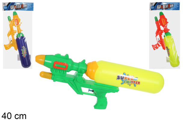 Pistola de água cores sortidas 40 cm