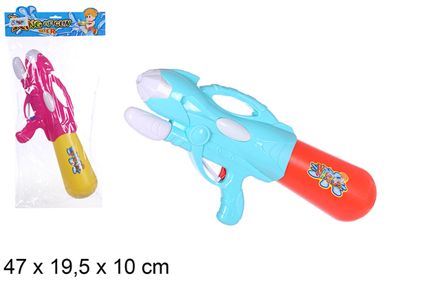 [108522] Pistola ad acqua con primer colori assortiti 47 cm