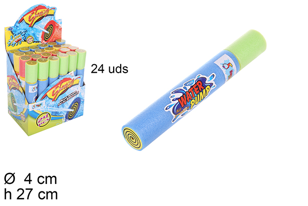 Pistola de água de espuma 27 cm