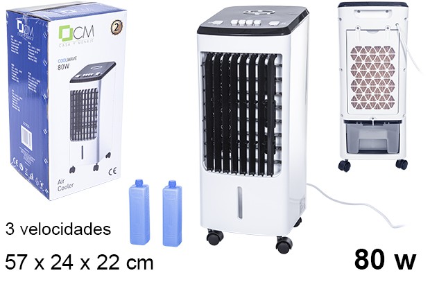 Ventilador de torre 3 velocidades função frio 80 W