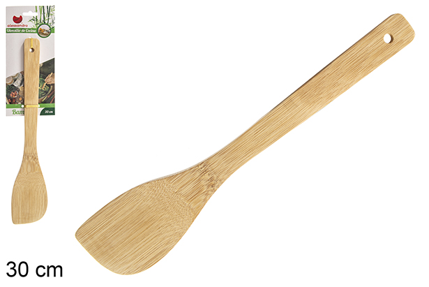 Cuchara bambú pico 30 cm