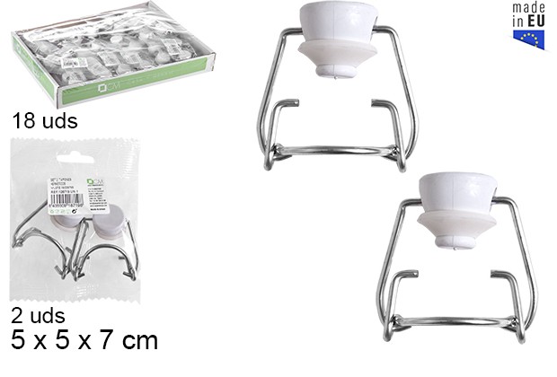 Pack 2 tapones herméticos