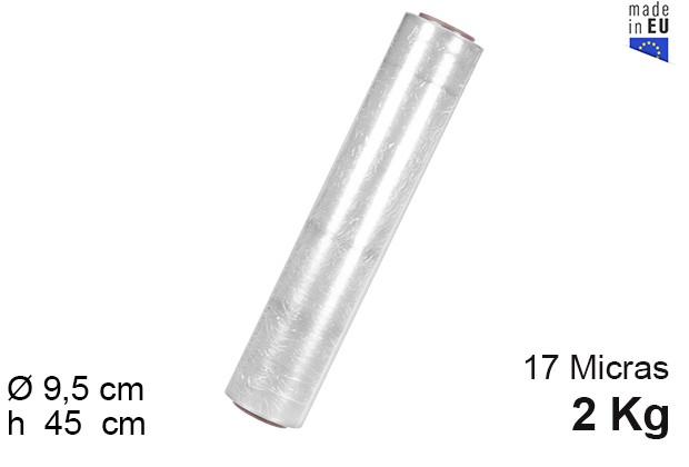 FILM ESTENSIBILE TRASPARENTE 17 MICRON