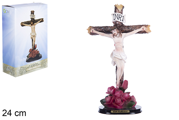 [107842] Figura crocifisso 24 cm