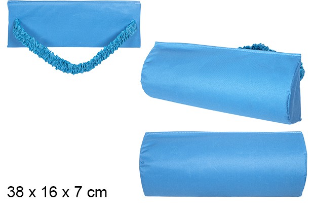 Blue chair cushion 38x16 cm