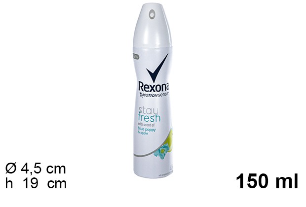 Rexona deo spray stay fresh blue Poppy
