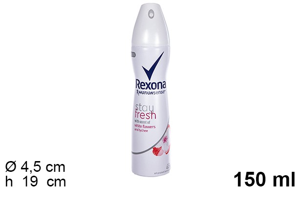 Rexona deo spray stay fresh white flower