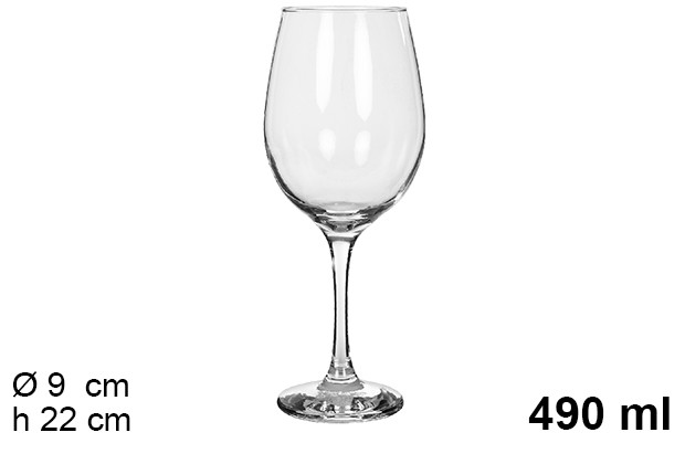 Copa cristal vino Barone 490 ml