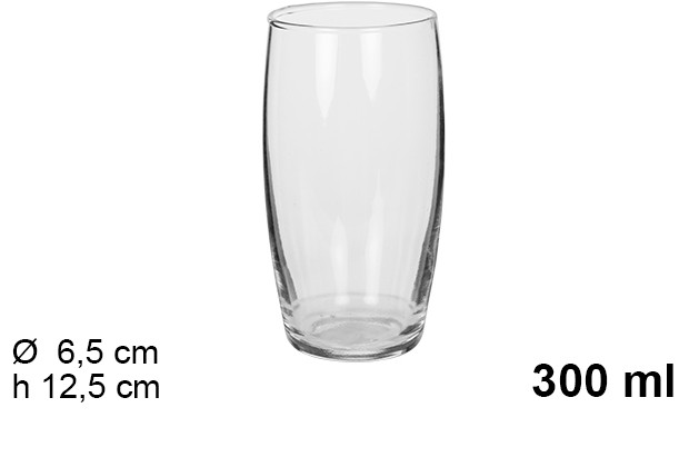 COPO DE CRISTAL ALTO OCA 300 ML