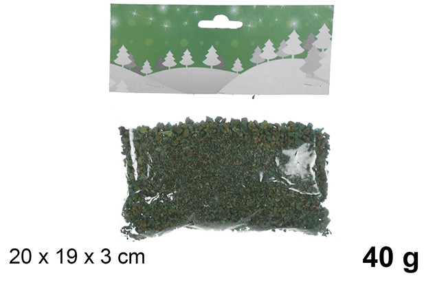 Bolsa corcho en grano verde 40 gr.