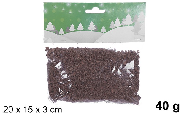 Busta in sughero granato bruno 40 gr.