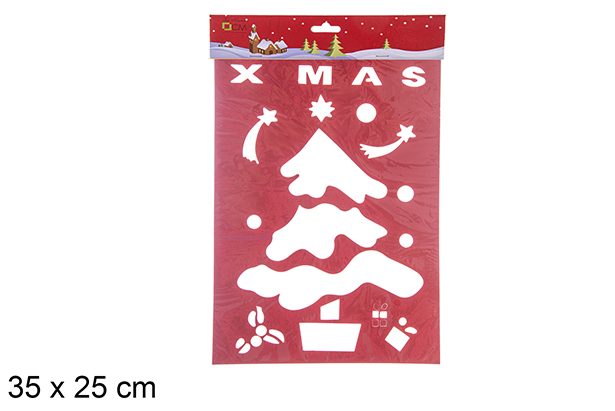 Modelo de árvore de Natal 35x25 cm