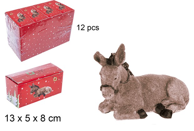 Burro resina 14 cm