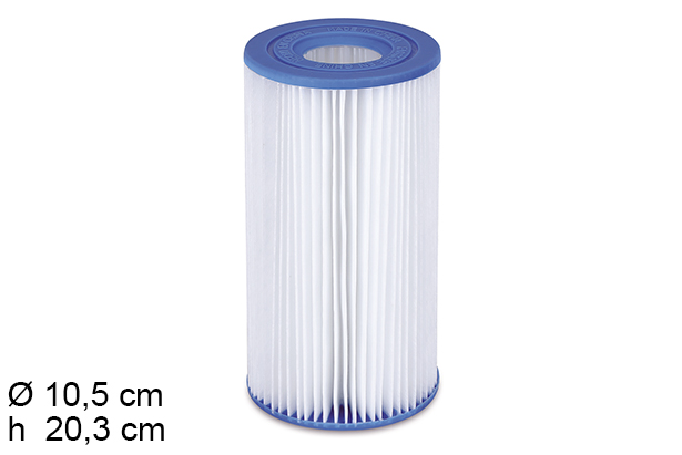 Cartridge purifier filter 10,5x20,3 cm