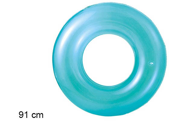 Galleggiante gonfiabile azzurro 91 cm