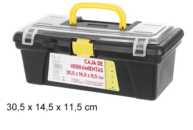 Plastic tool box 30,5x14,5 cm