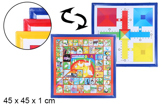 Parcheesi e tábua de ganso 45 cm