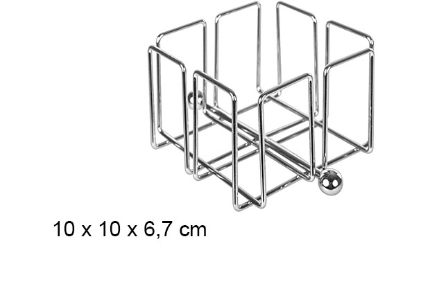 Porte-serviettes en métal 10x6,7 cm