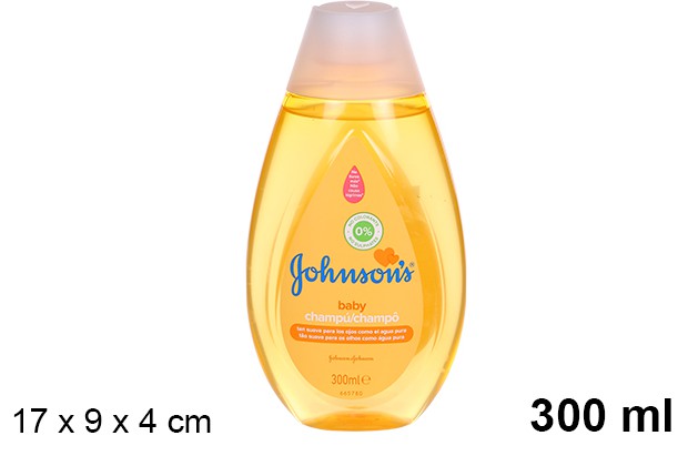 Shampoo para bebês Johnson's New Design 300 ml