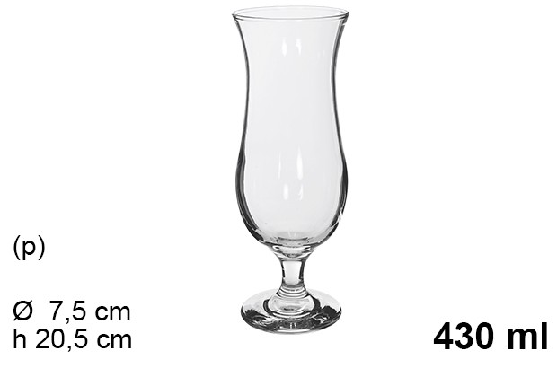CALICE DI VETRO PER BIRRA ARIADNE 430 ML
