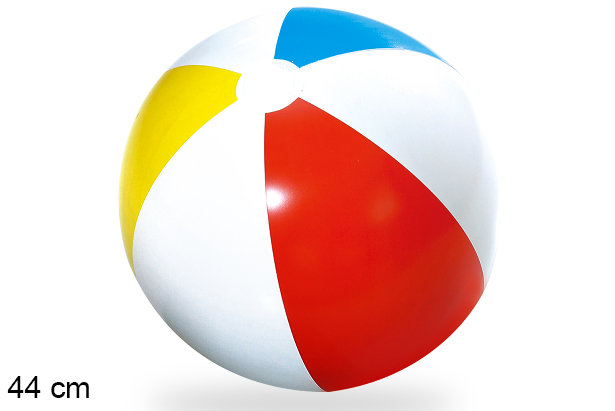 Balón playa hinchable colores 44 cm