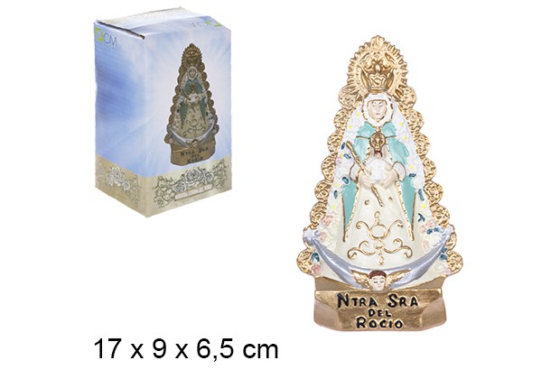 Nuestra señora del Rocío 17 cm