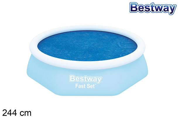 [204905] Cobertura solar para piscina Fast Set 244 cm