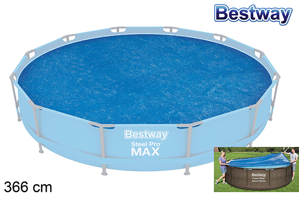 [204907] Cubierta solar para piscina Steel Pro 366 cm