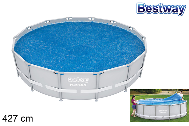 [204908] Solar pool cover 427 cm