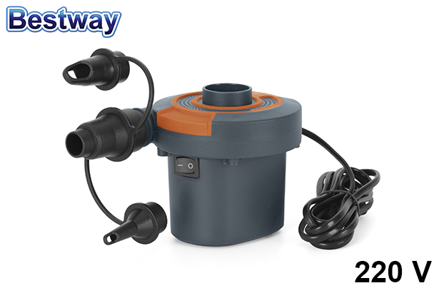 Hinchador eléctrico con adaptadores para diferentes válvulas 220 V