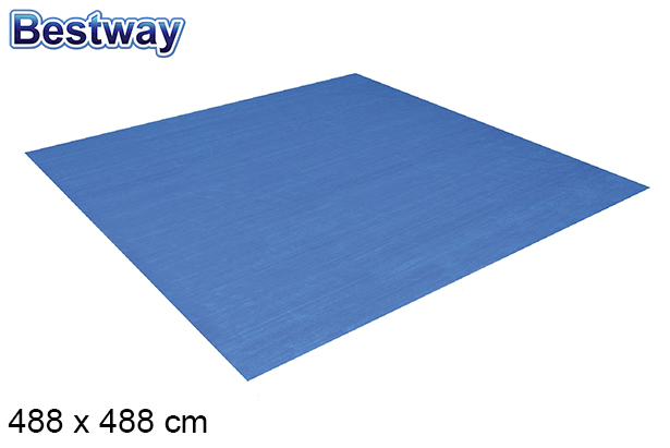 Swimming pool protective floor box bw 488 cm