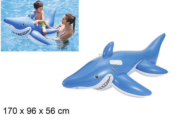 Shark inflatable mattress 170x96 cm